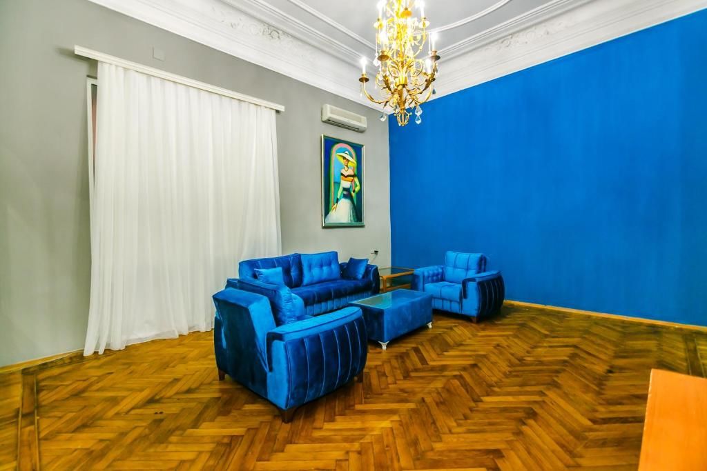 Апартаменты VIP Blue Apartment Nizami 85 Баку-52